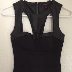 Material Girl “Catwomen-like” Dress